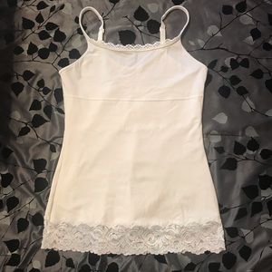 White compression/smoothing camisole